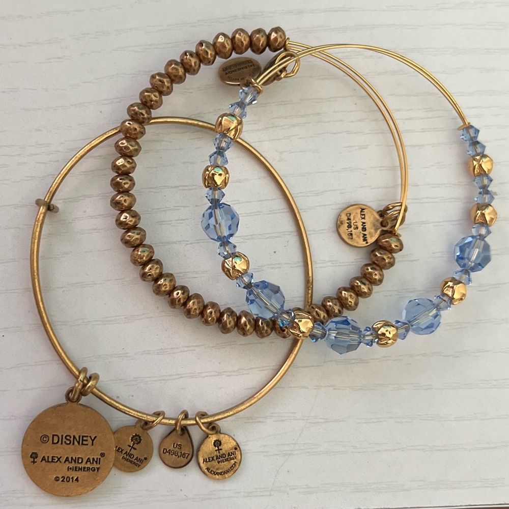 DISNEY- ALEX & ANI BRACELET 3 STACK